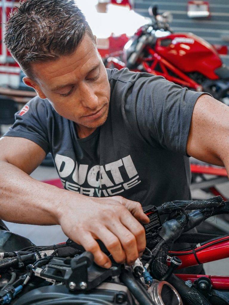 Denis équipe Ducati Lyon