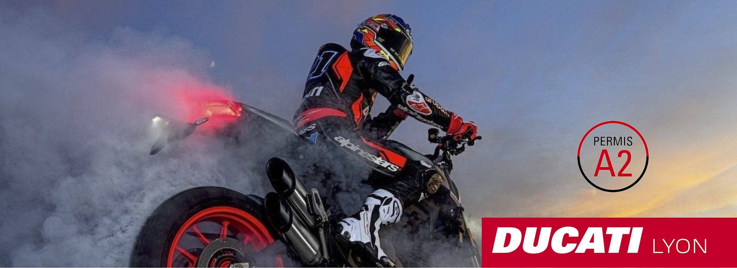 DUCATI LYON PERMIS A2